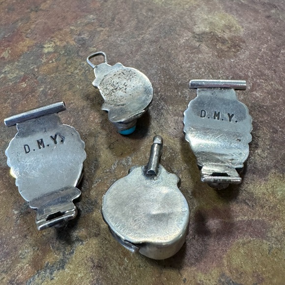 Native American Sterling Silver Charms Bundle - Picture 2 of 2